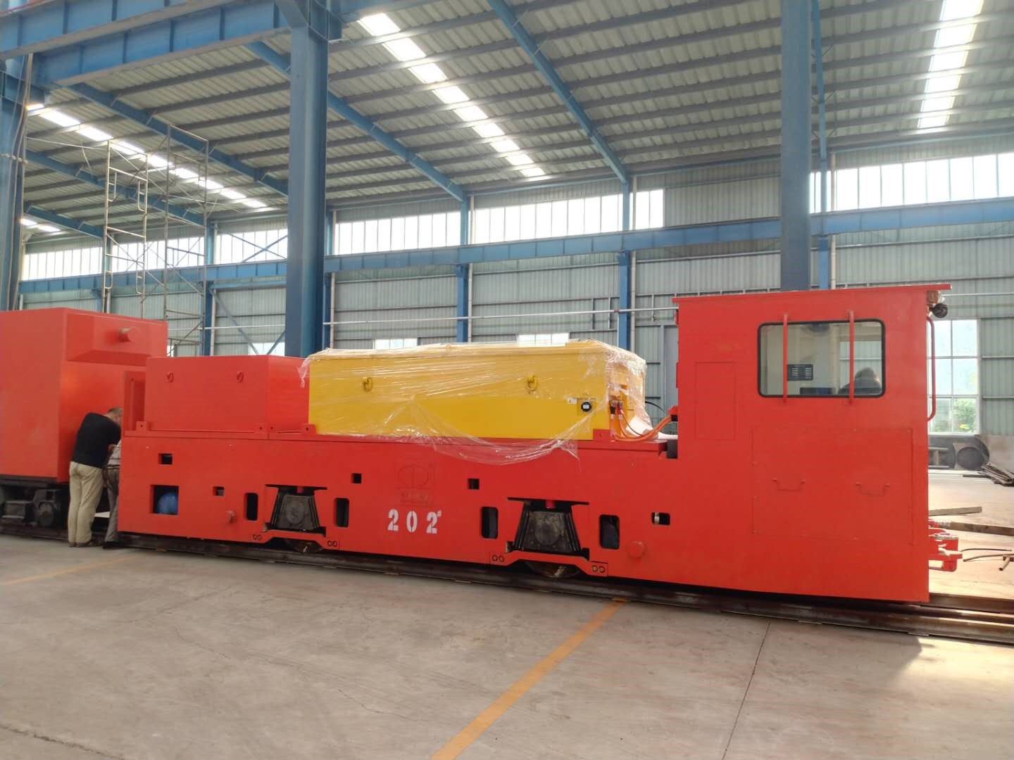 Lithium Iron Phosphate Electric Locomotive Zhengzhou Airport Line