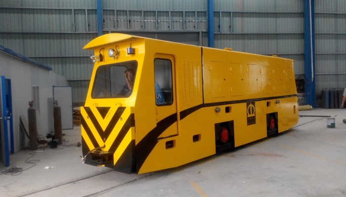 50T Diesel Locomotive, Hefei TJ03 Section Of China Railway 20th Bureau